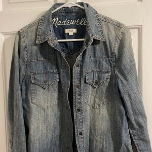 Madewell Denim Button-Up Shirt